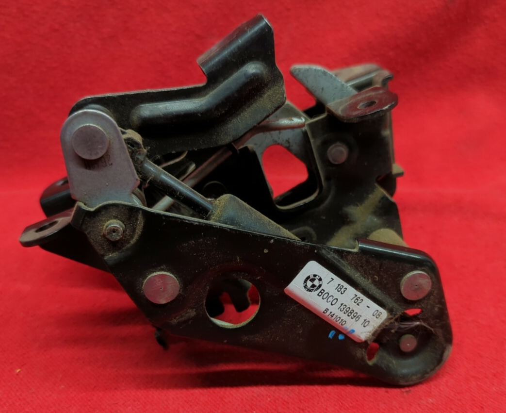 2009 - 2019 BMW Hood Bonnet Passive Latch Lock Actuator Assembly 7 183 762