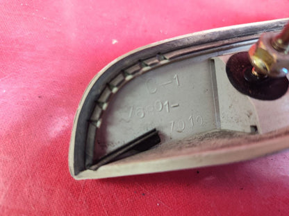 2001-2003 Toyota Prius Sedan Trunk Deck Lid Key Hole Garnish Trim Fascia Silver