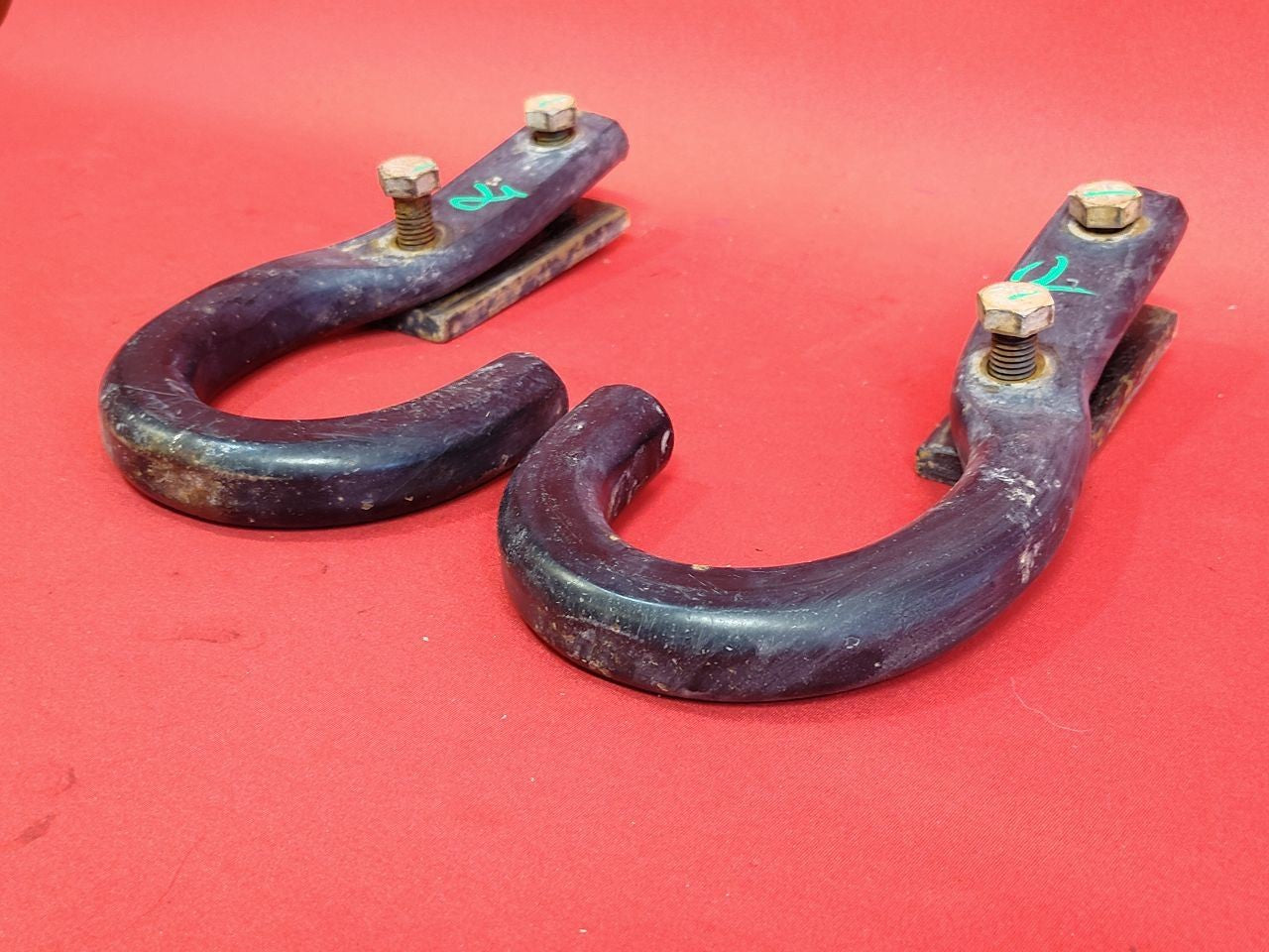 1988-2000 Chevy GMC Oldsmobile Cadillac SUV / Pickup Front Recovery Tow Hook Set