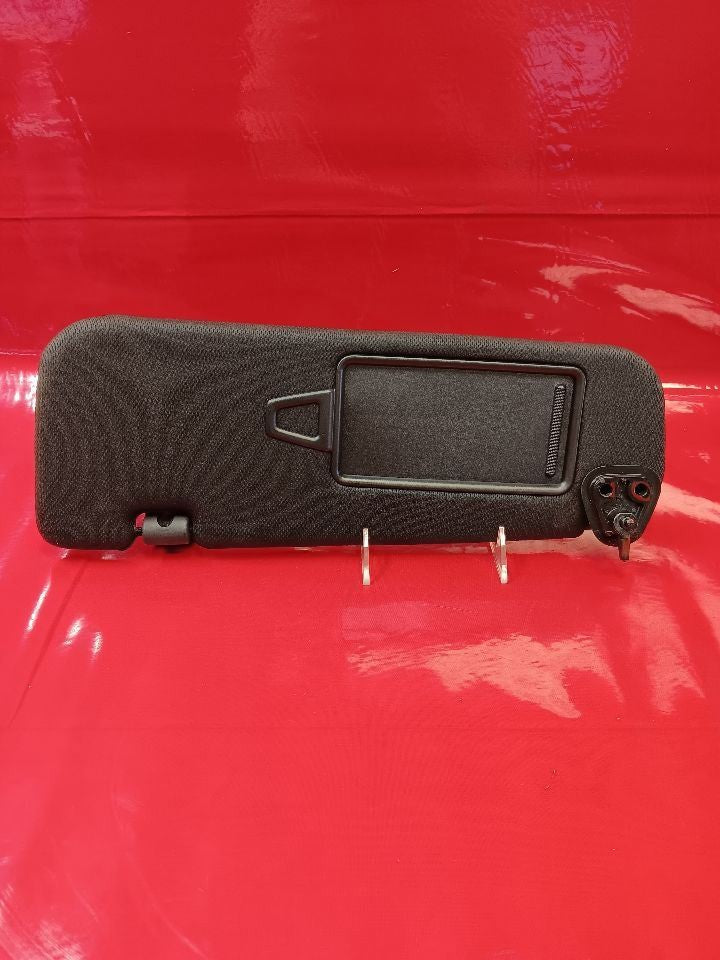 13-16 Hyundai Genesis Coupe LEFT DRIVER Sun Visor Shade Black - Sunroof Style