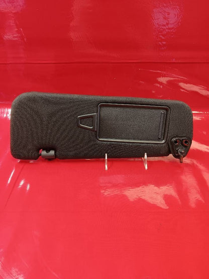 13-16 Hyundai Genesis Coupe LEFT DRIVER Sun Visor Shade Black - Sunroof Style