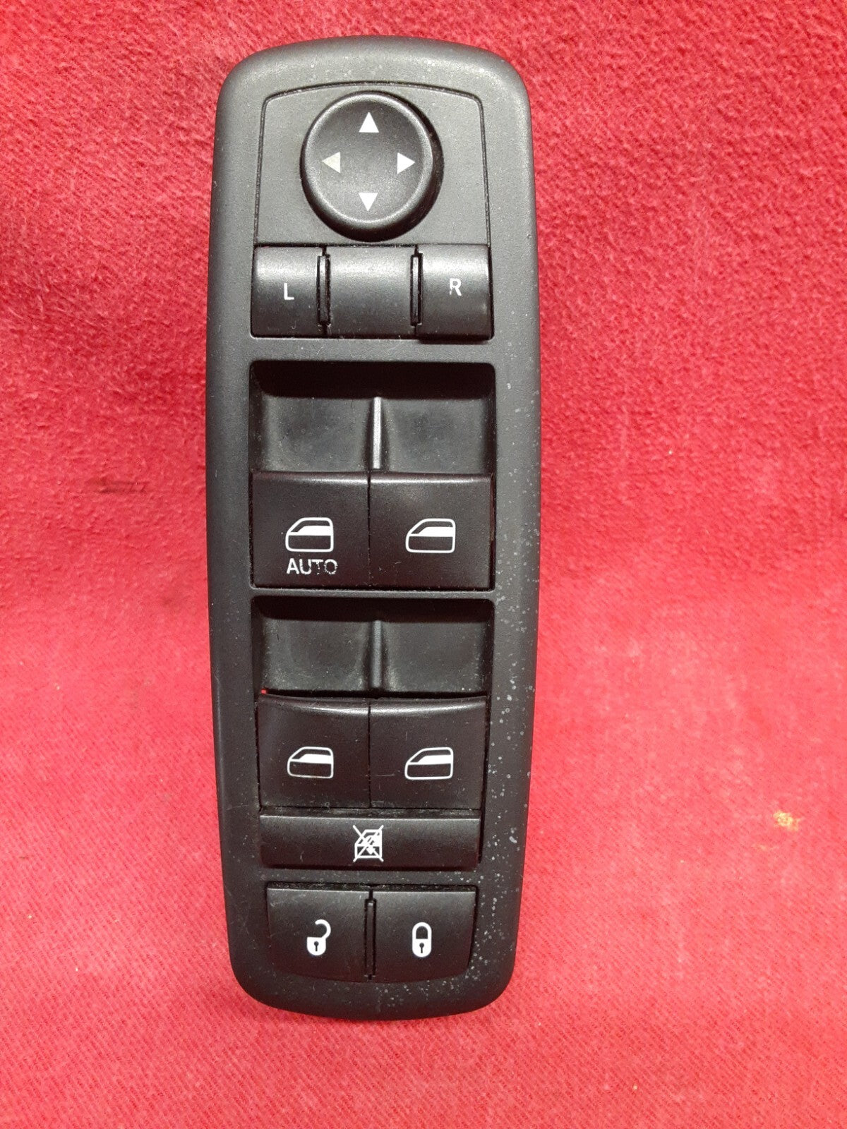 2011 - 2016 Dodge Journey LEFT DRIVER Master Window Lock Wing Mirror Switch