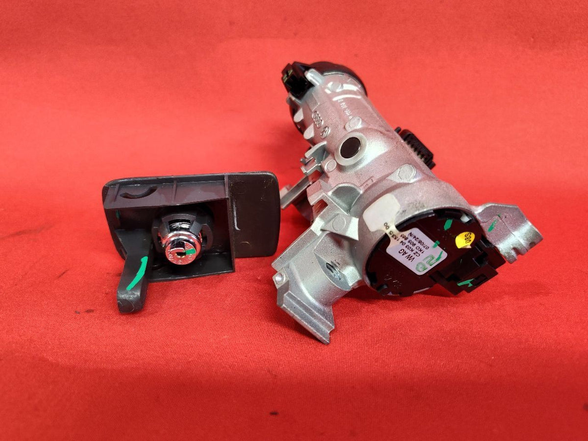 2007-2010 Jetta AUTO TRANS Ignition Lock Cylinder Door Tumbler Key Fob SET