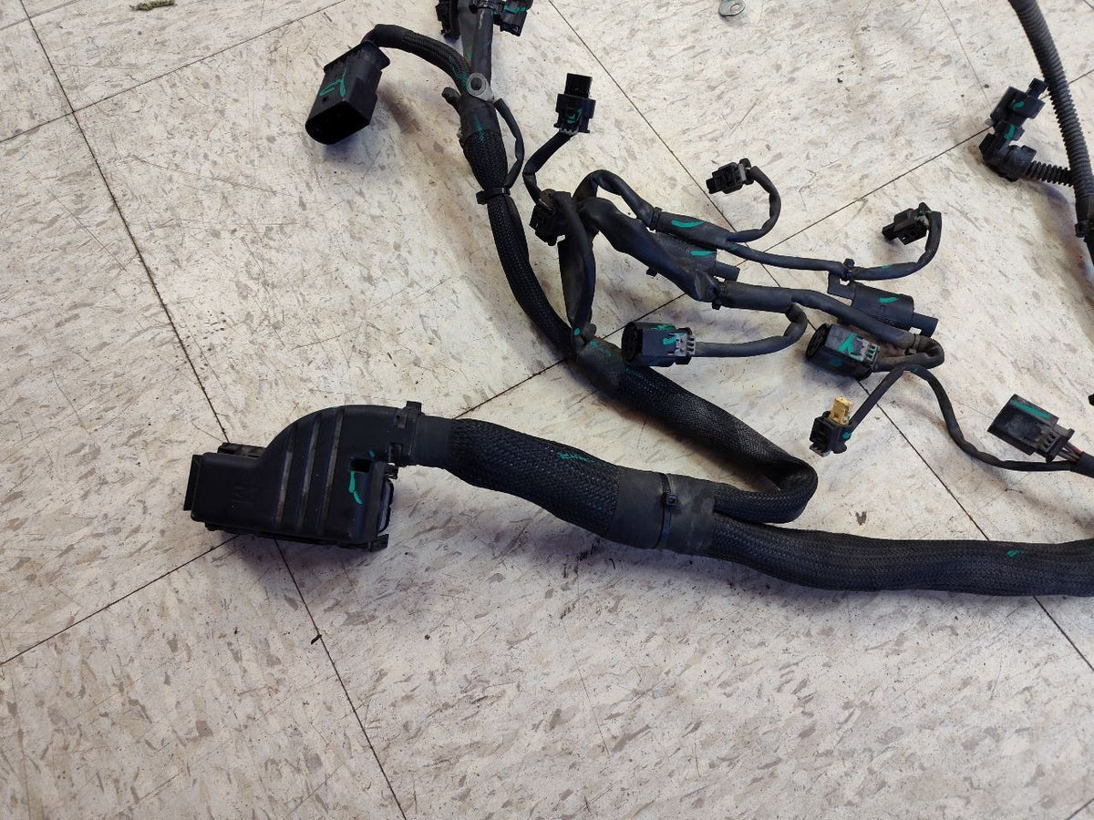 2013-2015 Mercedes C300 C350 Sport 3.5L Auto V6 Engine BLOCK Wiring Harness