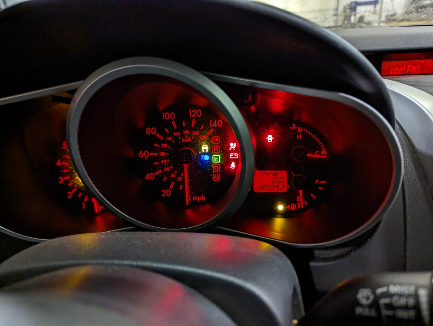 2007 - 2009 Mazda CX-7 Speedometer Instrument Cluster EG21-55-471E