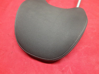 2006 2007 2008 Volvo S40 FRONT LEFT DRIVER Headrest Cloth Black Gray Stitch