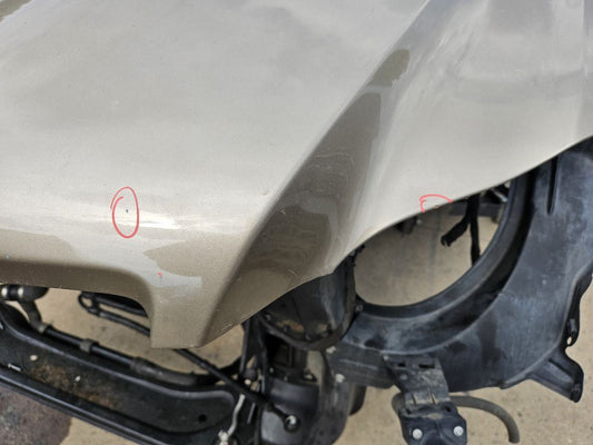 2008-2012 Mercedes GL550 Base Hood Panel Bonnet 798 Sand Beige Metallic