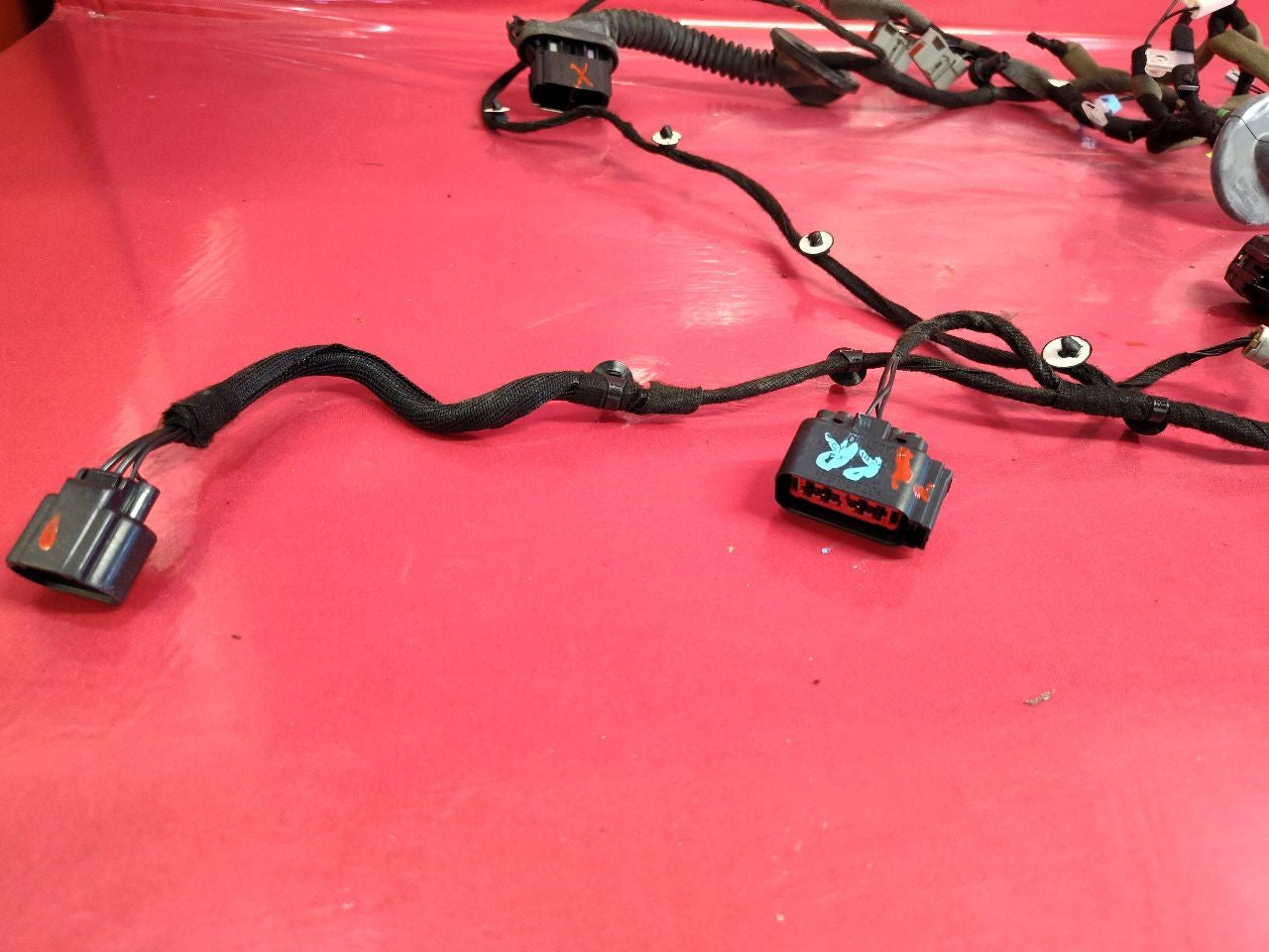 2017 Range Rover Evoque REAR RIGHT PASSENGER Door Wiring Harness Passive Entry