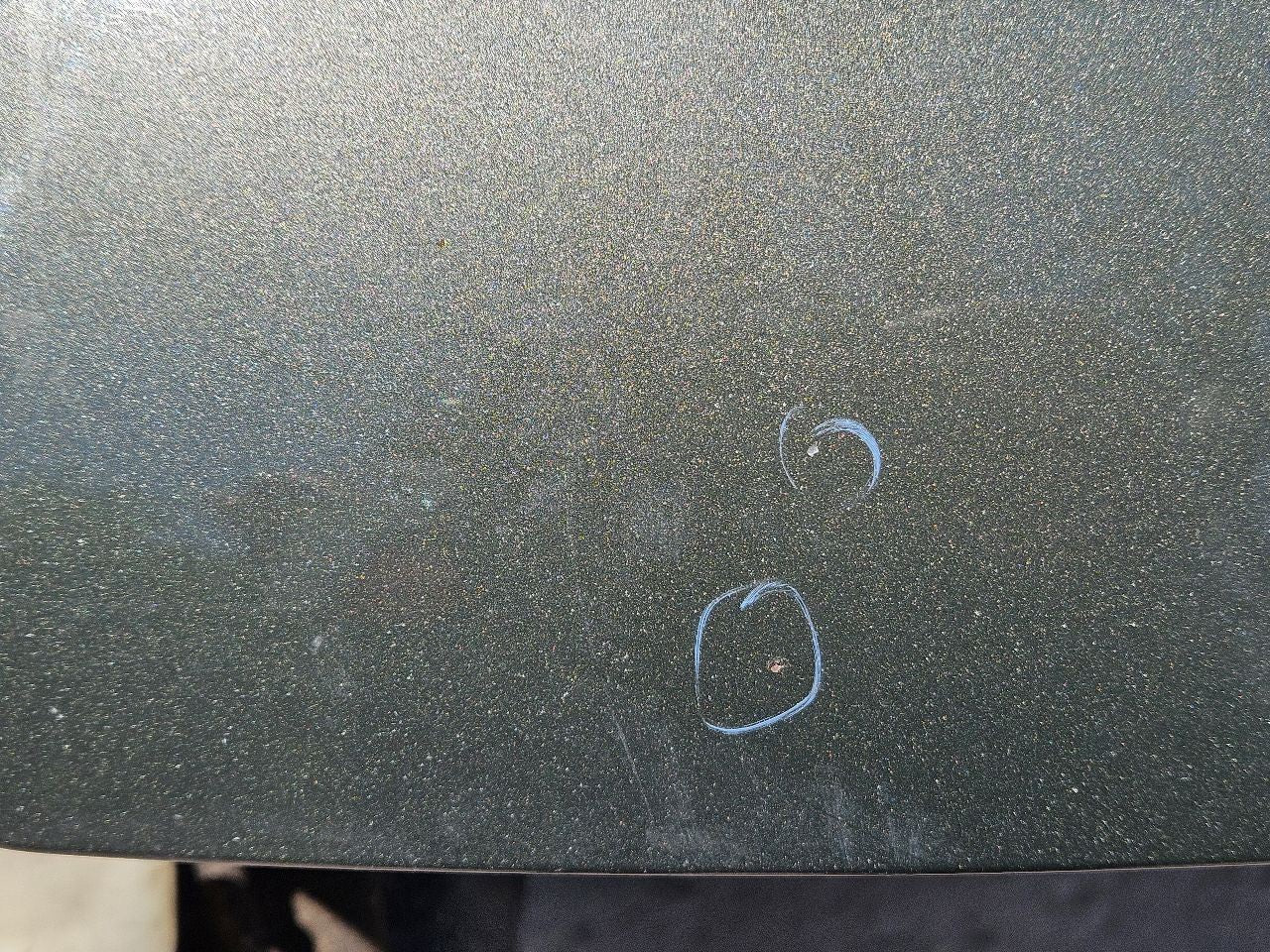 2012-2019 Fiat 500 Hood Panel Bonnet PFP Oliva Green Pearl - Grade Low A