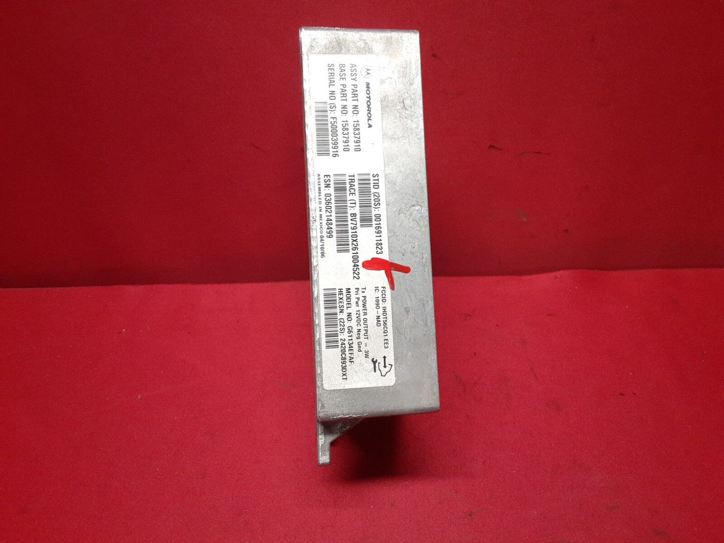 2006 Cadillac CTS / GM Onstar Communication Module Receiver 15837910