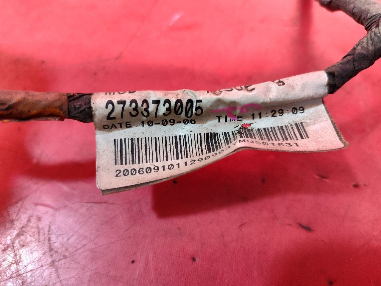 2007 Land Rover LR3 HSE Front Bumper Wiring Harness Loom YMQ501631