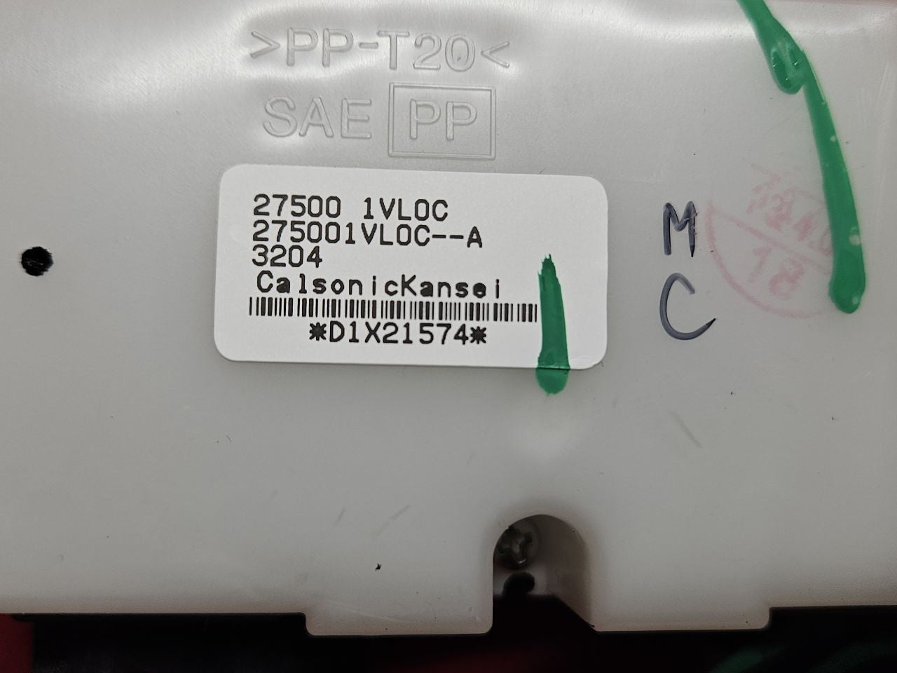 2008-2015 Nissan Rogue Dash HVAC Climate Control Assembly 27500-1VL0C