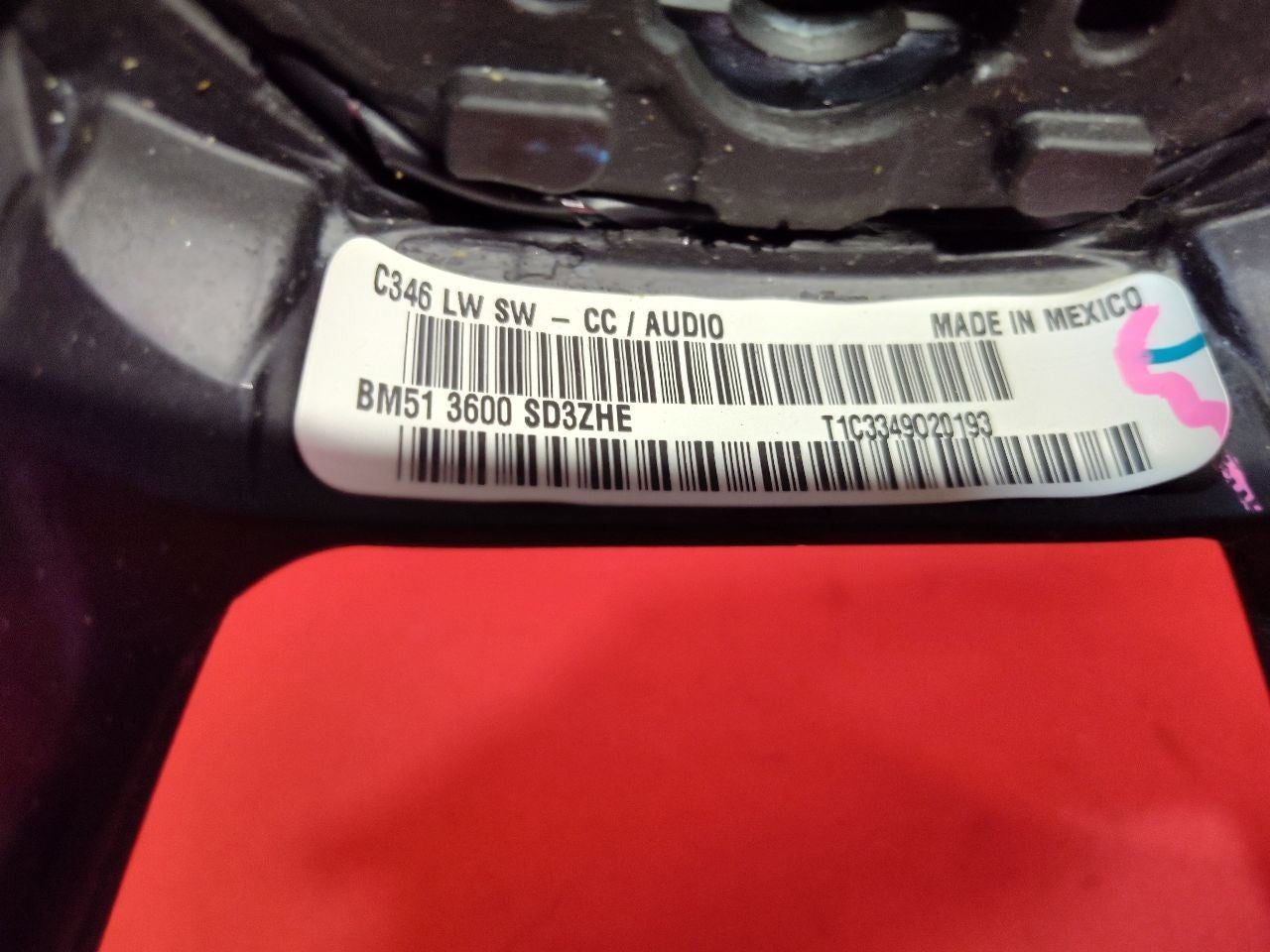 2012-2014 Ford Focus ELECTRIC EV Steering Wheel w/ Nav, Sync, Cruise to 07/08/13