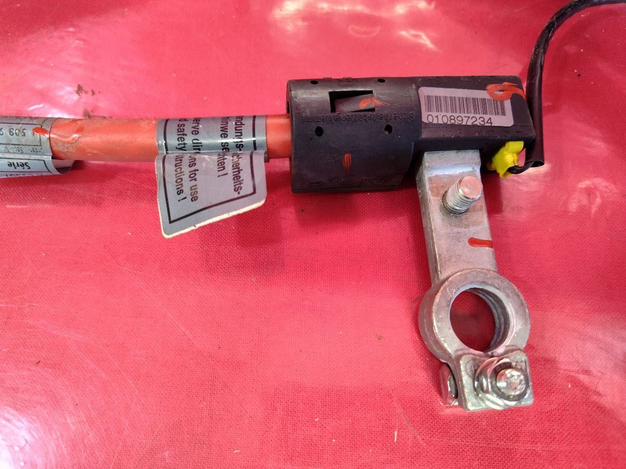 2002 2003 Mini Cooper Base / S Positive Battery Cable Wiring Harness Loom