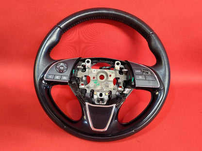 2016-2025 Mitsubishi SUV Steering Wheel Black Leather Cruise Control Telecom