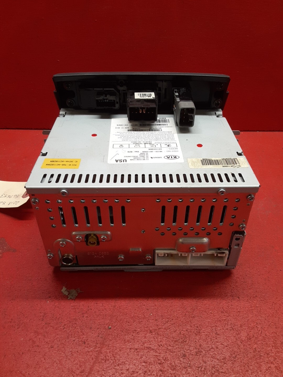 2013 Kia Soul Radio Assembly Display AM/FM/CD/SAT 96170-2K110WK