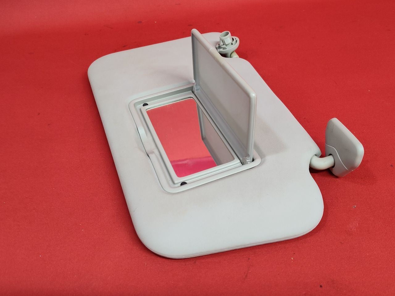 2011-2013 Nissan Juke Left Right Sun Visor Shade Set Grey Cloth WITH Sunroof