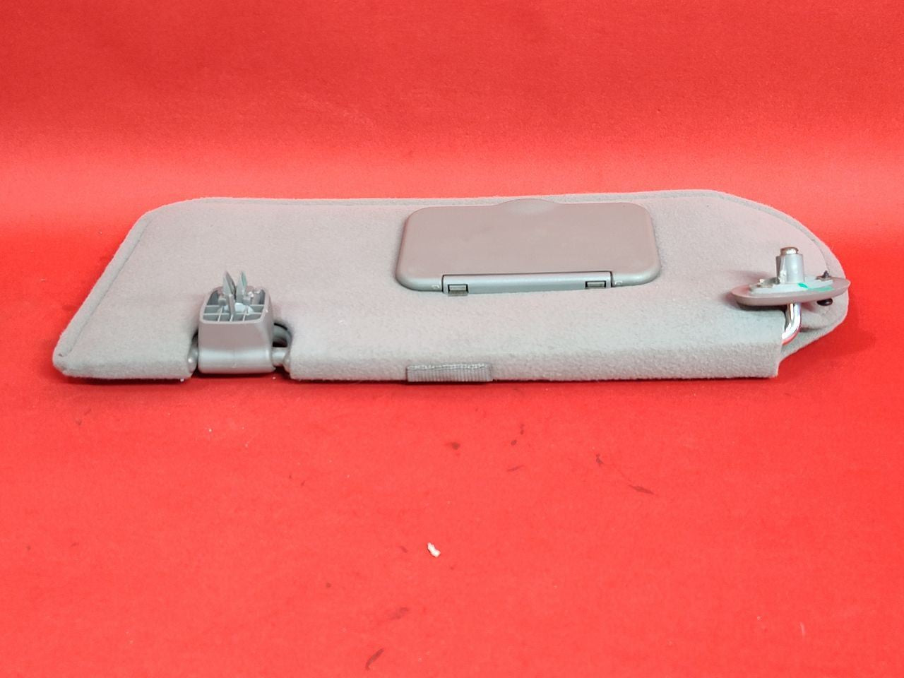 2001-2004 Mazda Tribute FRONT LEFT DRIVER Sun Visor Shade Graphite Grey Cloth