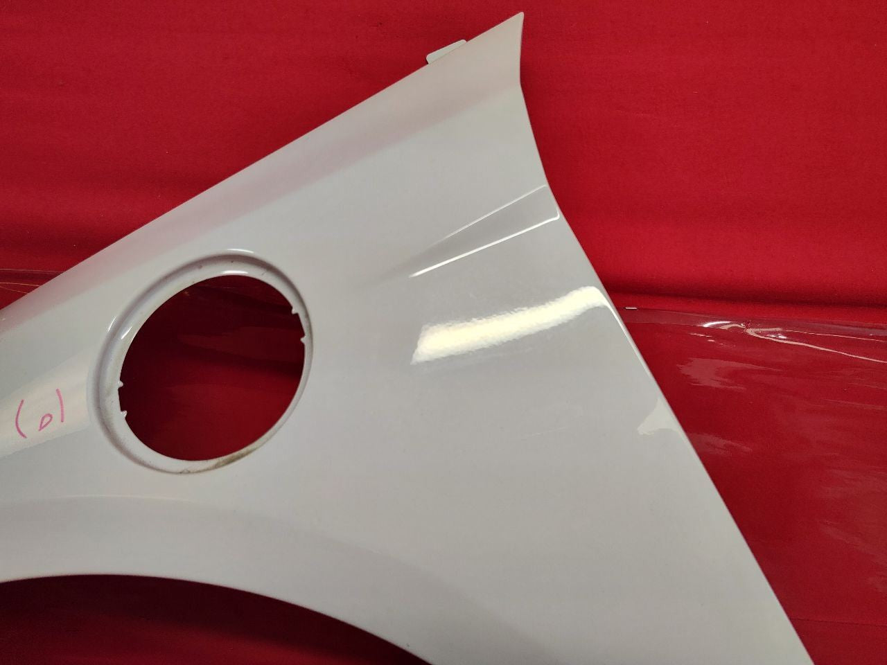 2012-2018 Ford Focus ELECTRIC EV Left Driver Fender Charging Port YZ Oxford Whit