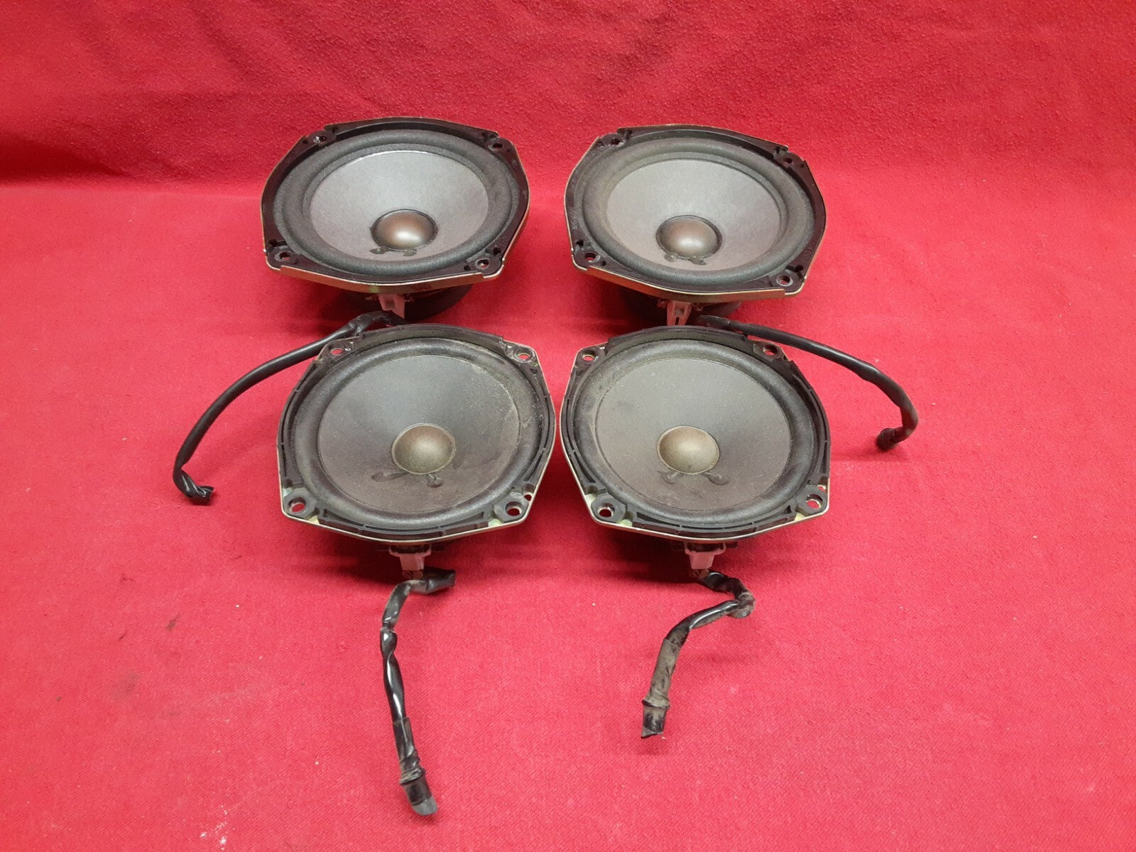 2002 2003 2004 Infiniti I35 Stereo Audio Speaker Door Set of Four w/ Bose System