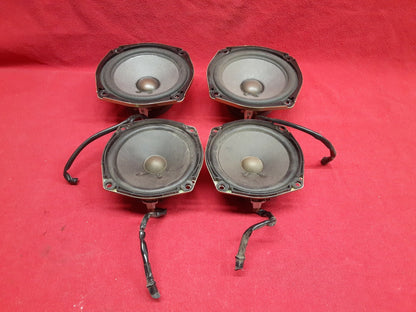2002 2003 2004 Infiniti I35 Stereo Audio Speaker Door Set of Four w/ Bose System