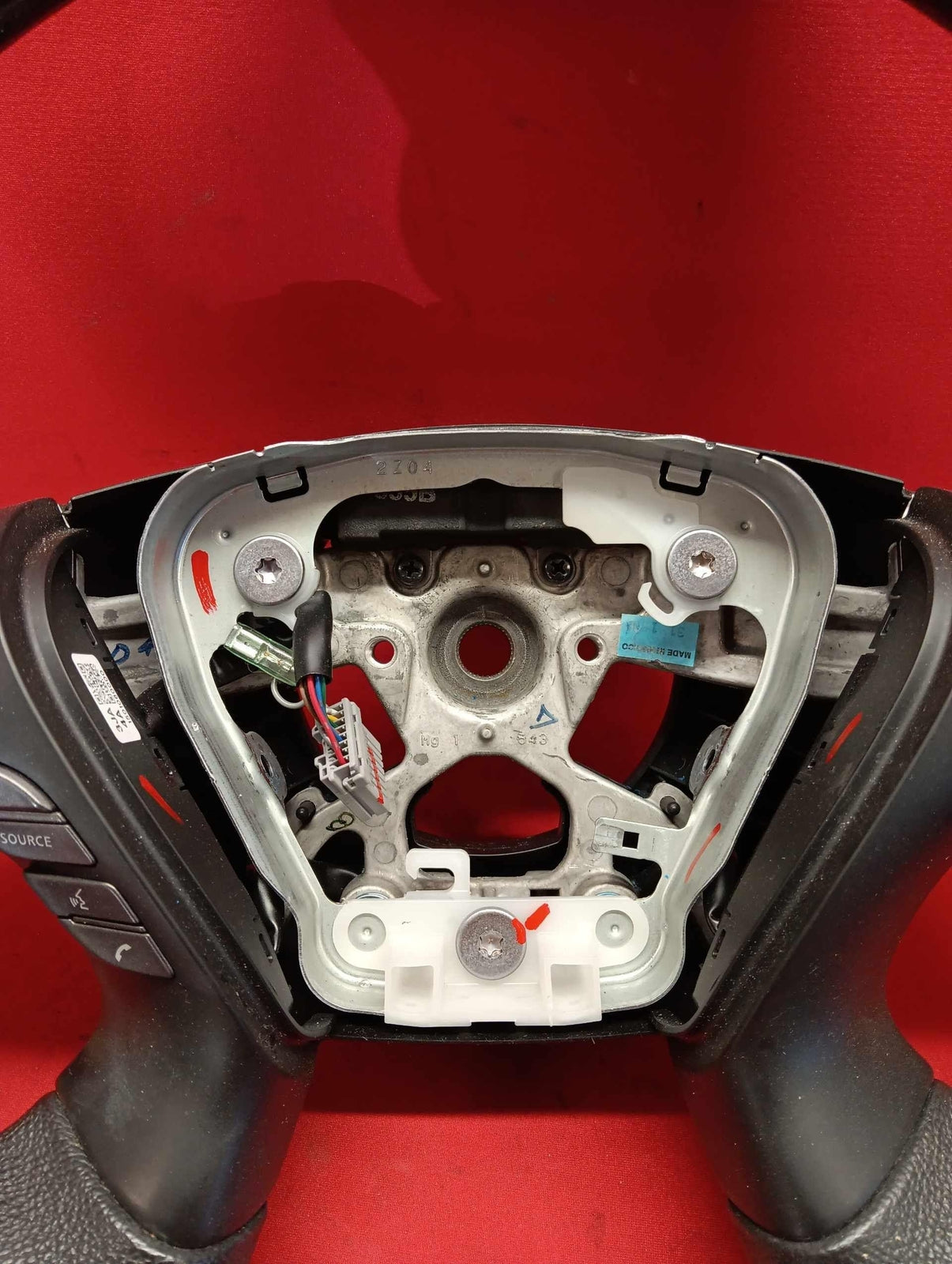 2013 Infiniti JX35 OEM Steering Wheel W/ Cruise Control Audio Controls