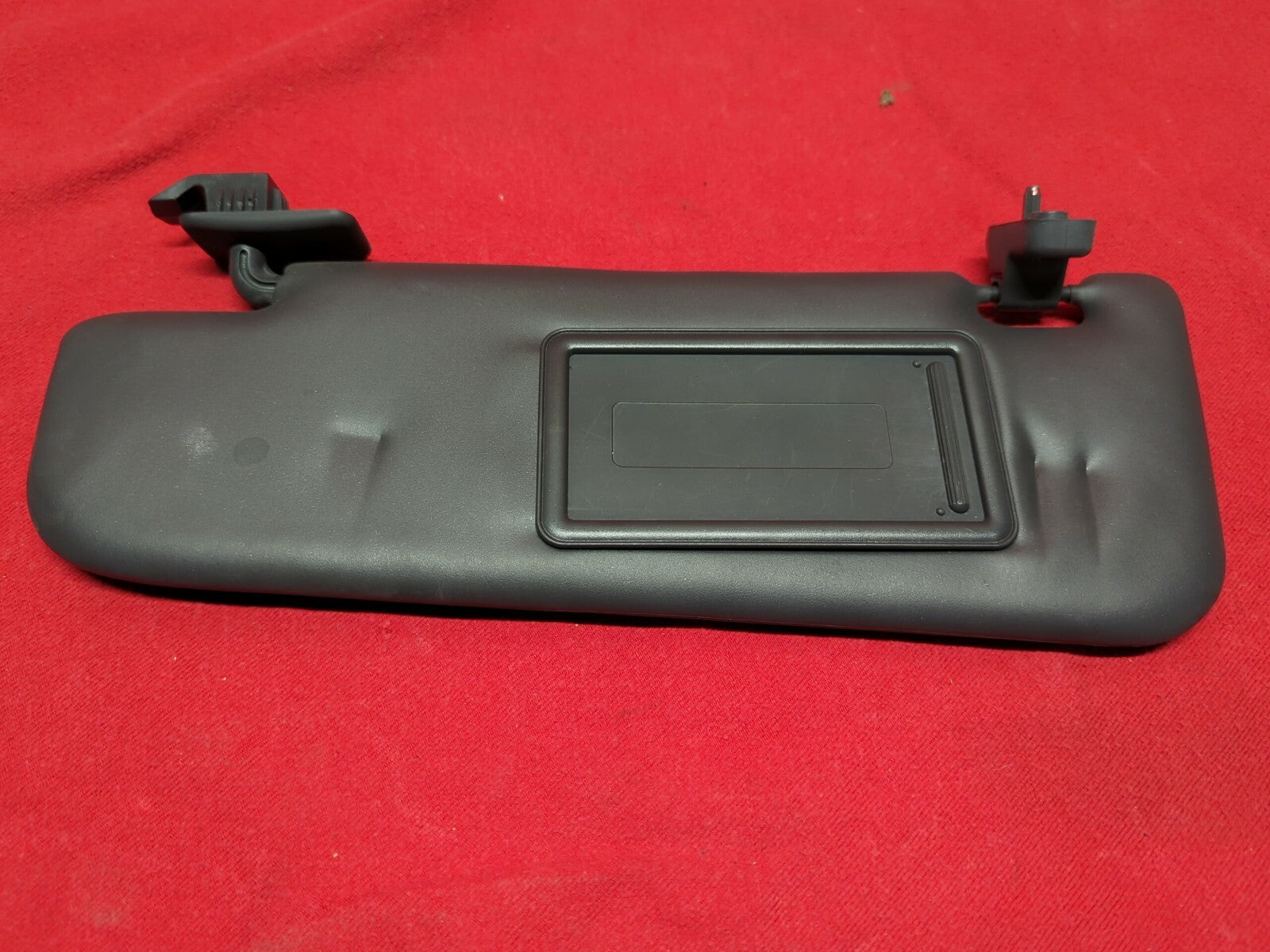 2012 2013 2014 2015 Fiat 500 Sport LEFT DRIVER Sun Visor Black w/ Mirror