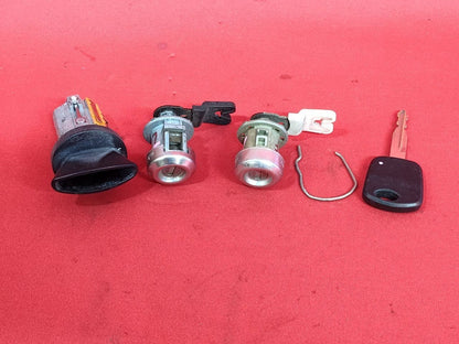 1997-2003 Ford F-150 Ignition Lock Cylinder Door Tumbler Tailgate Handle Key SET