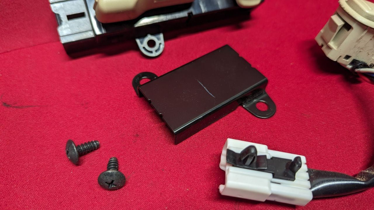 2011-2015 Infiniti QX56 QX80 Left Driver Lumbar Seat Switch Hardware Set Beige