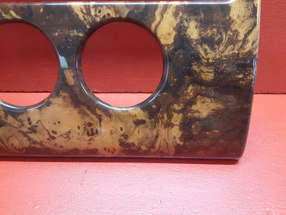 2000- 2005 Jaguar XK8 Front Center Dash Gauge Trim Panel Wood Maple GJD6927BB