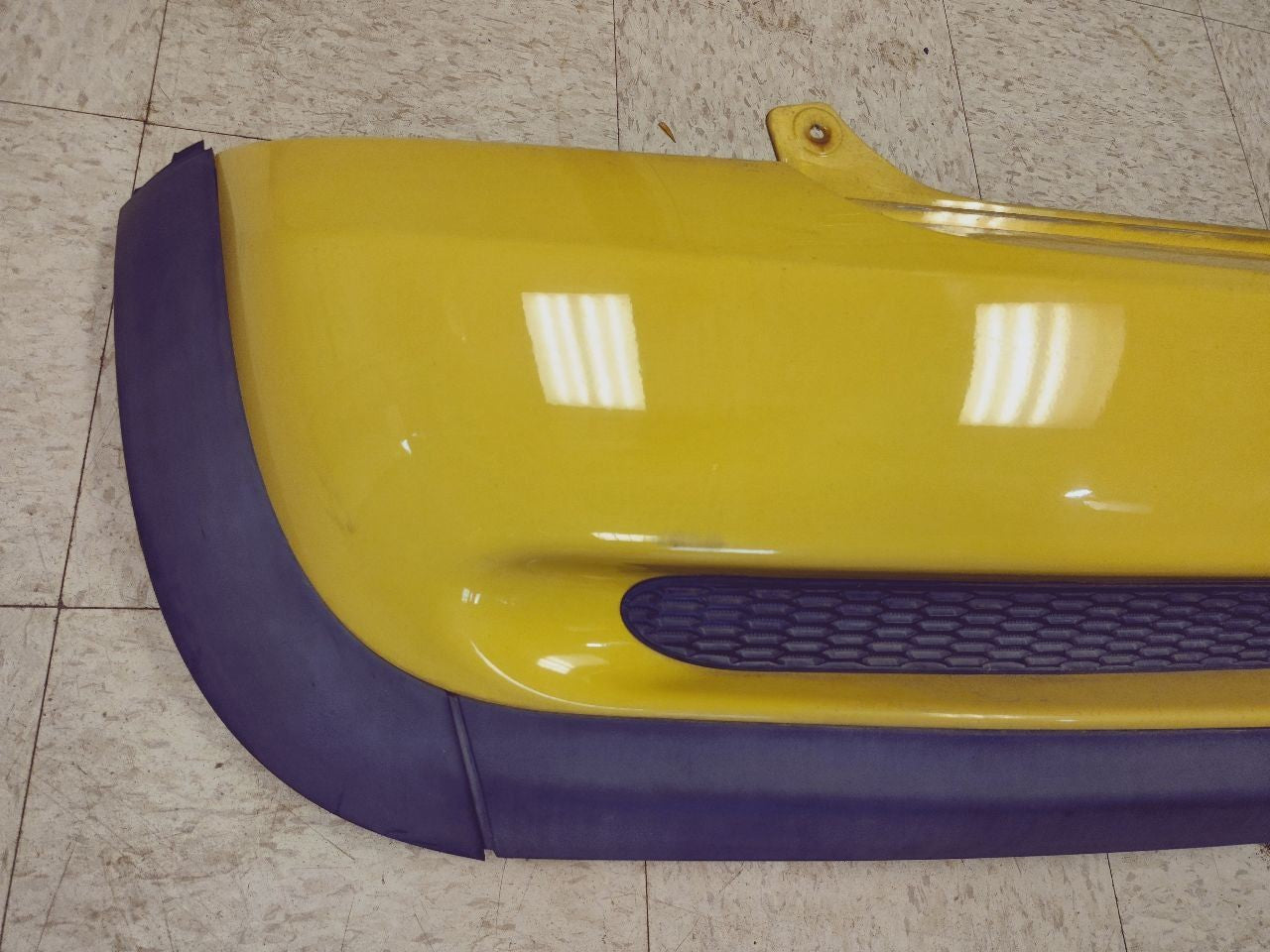 02-06 MINI COOPER Rear Bumper Non-Park Cover Used Grade A - 902 Liquid Yellow