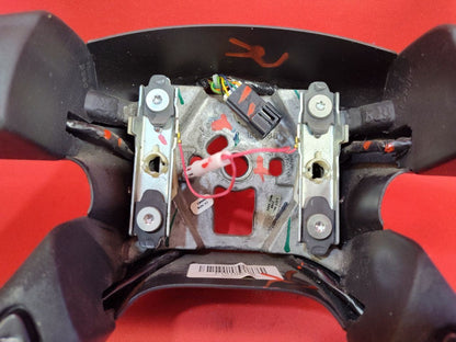 2003-2009 Chevrolet GMC Cadillac Hummer Steering Wheel Black Leather w/ Switches