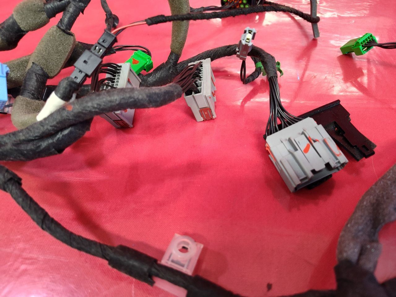 2017 Range Rover Evoque FRONT RIGHT PASSENGER Door Wiring Harness Passive Entry