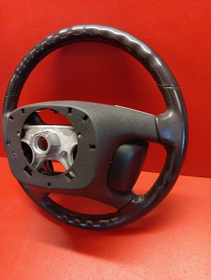 2009-2012 GMC Acadia Buick Enclave Steering Wheel Black Leather 20910933