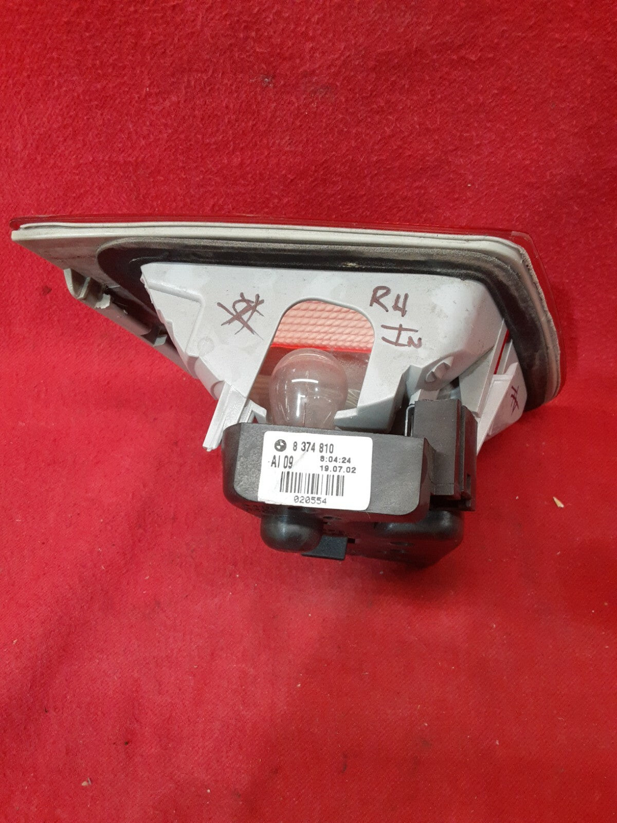 2001 - 2006 BMW E46 / 3 Series - Rear Right Inner Trunk Tail Light - 8 374 810