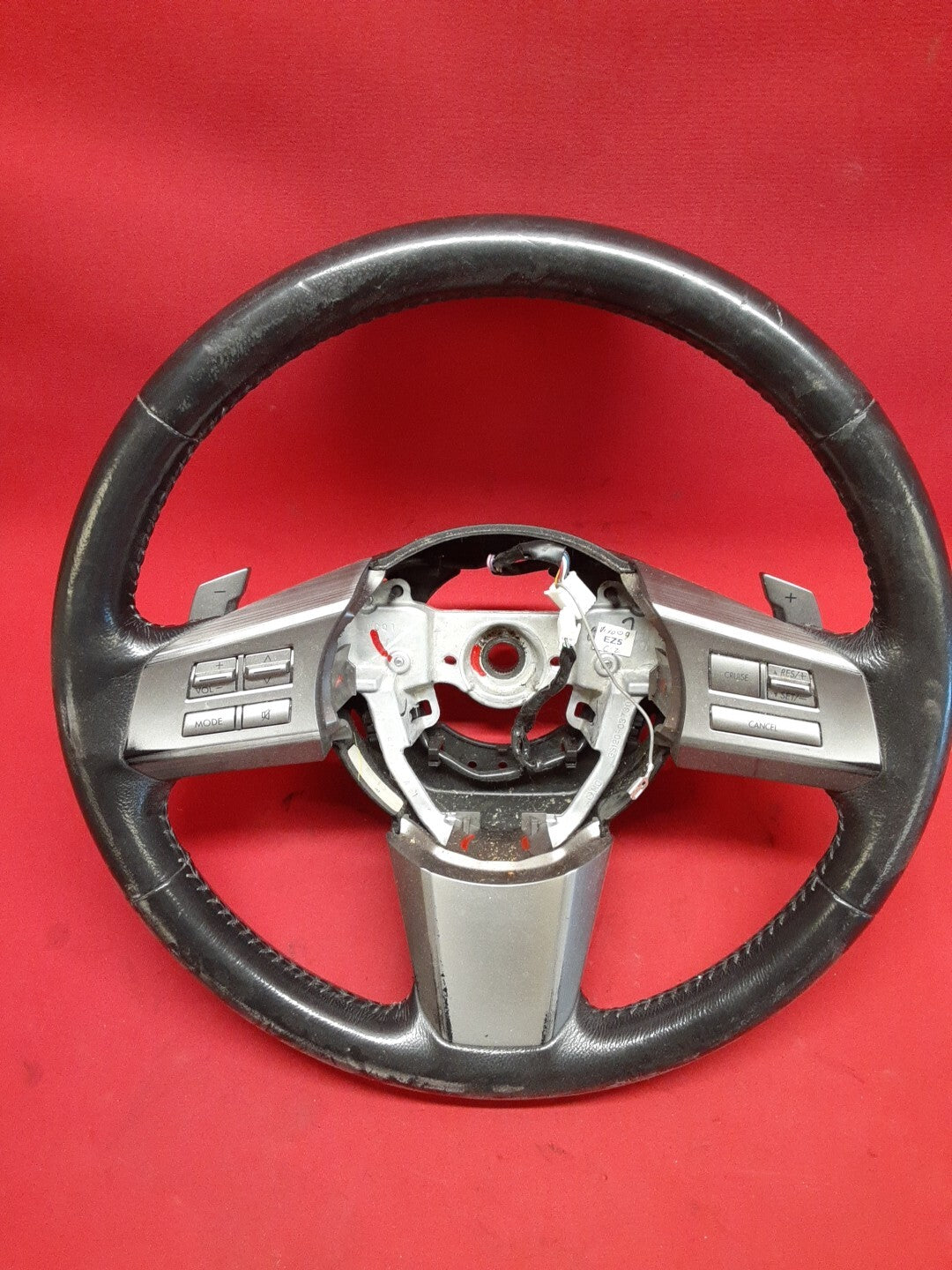 10 11 Subaru Outback Legacy Steering Wheel W/ Radio Cruise Controls 34312AJ01AVH