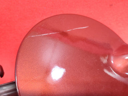 2005-2010 Jeep Grand Cherokee 07-11 Dodge Nitro Fuel Filler Door Lid PEM Red