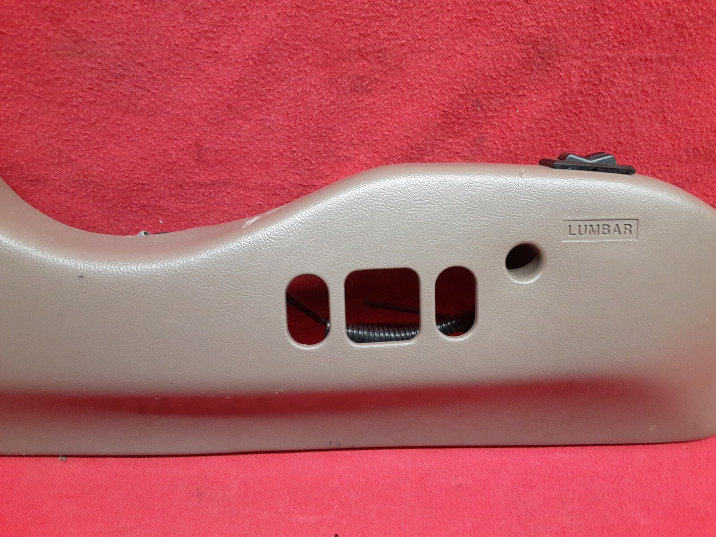 1990 1991 1992 1993 1994 Ford Explorer RIGHT PASSENGER Seat Lumbar Switch Trim