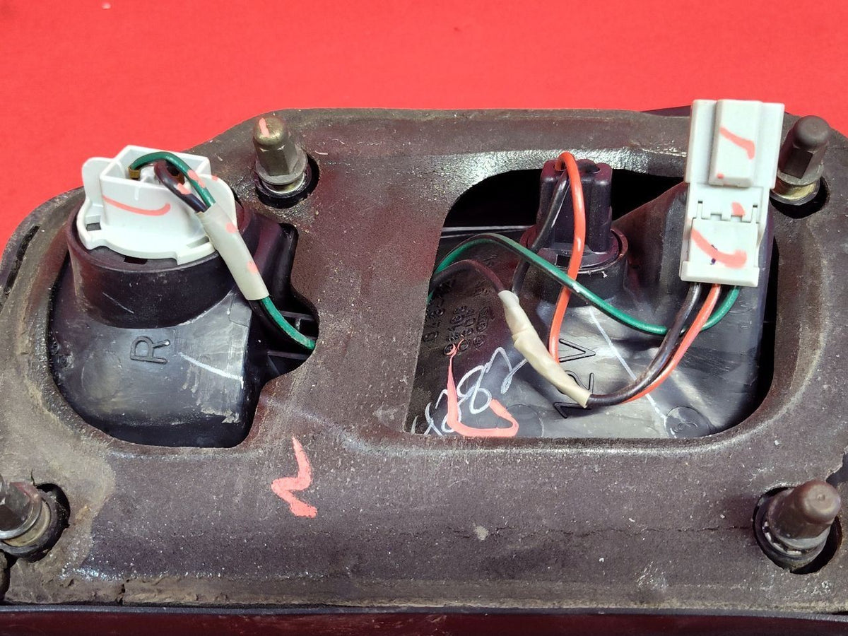 1996 1997 Honda Accord SEDAN Rear Trunk Deck Lid Inner Tail Light Lamp Set