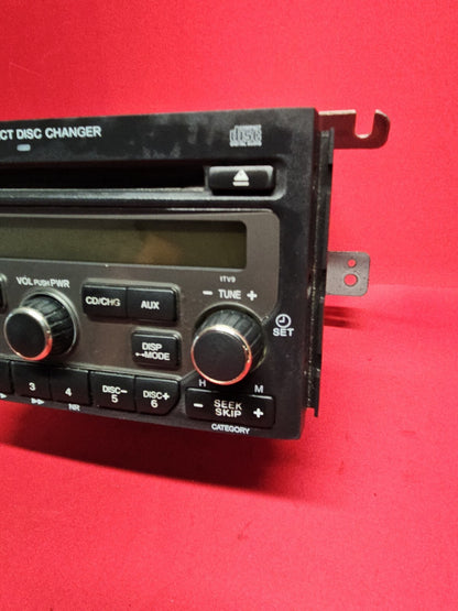 2006 - 2008 Honda Pilot EXL Radio Stereo Audio Tuner AM/FM CD Unit 39100S9VA610