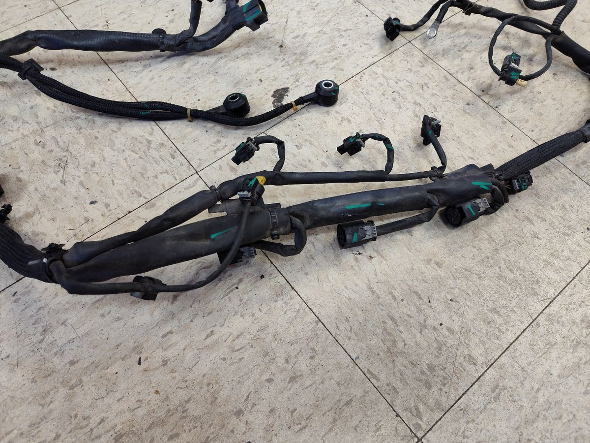 2013-2015 Mercedes C300 C350 Sport 3.5L Auto V6 Engine BLOCK Wiring Harness