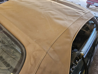 1997 - 2006 Jaguar XK Series XK8 Convertible Top - Tan - Great Shape