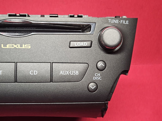 2010-2012 Lexus IS250 IS350 ISF Radio Stereo Unit P1839 w/ Sat / Nav / CD