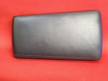 2009-2012 Jeep Liberty Center Console Arm Rest Lid Leather w/ WHITE STITCHING