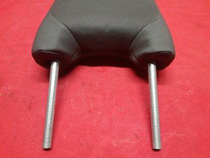 2006 2007 2008 Volvo S40 FRONT LEFT DRIVER Headrest Cloth Black Gray Stitch