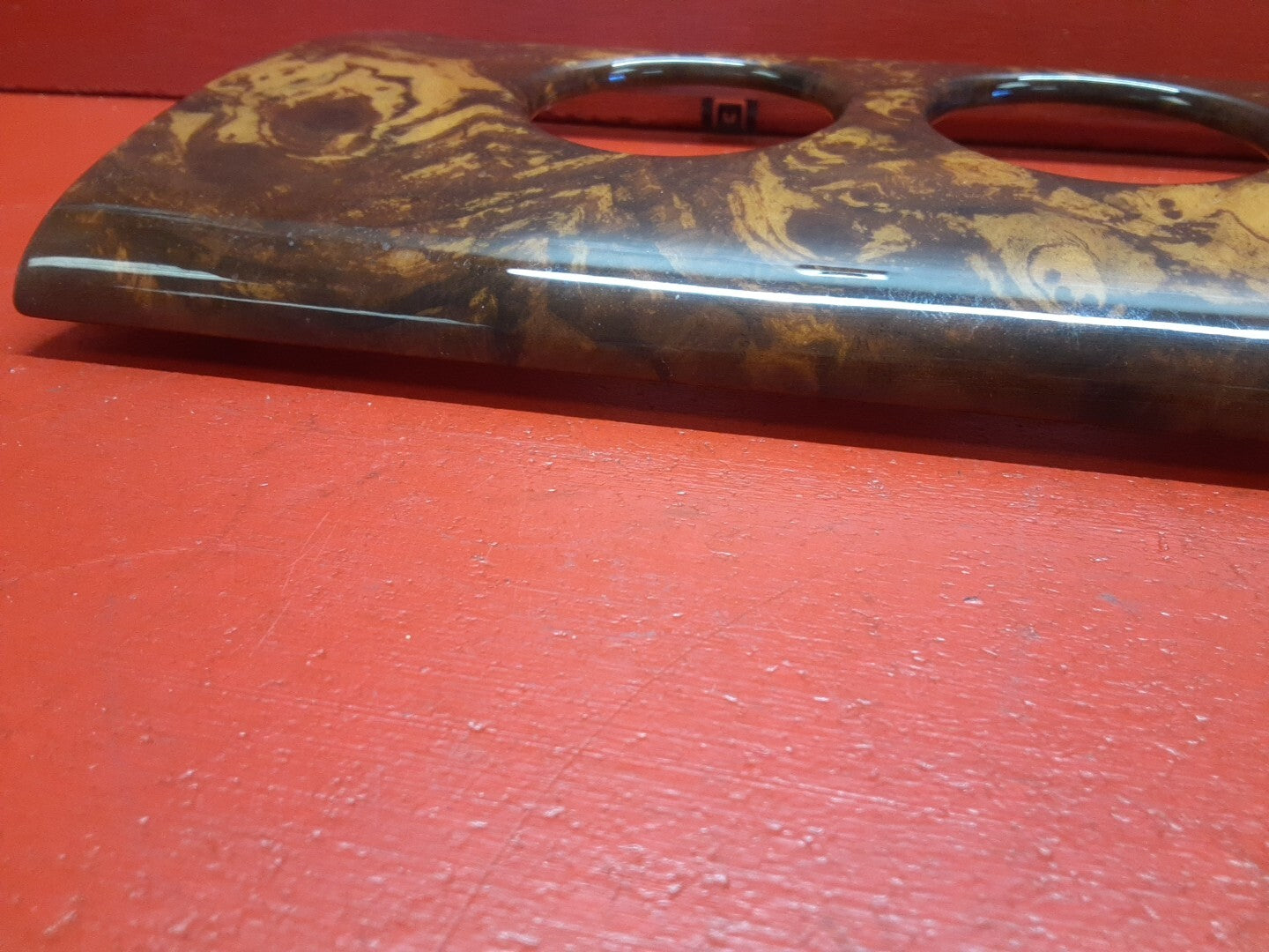 2000- 2005 Jaguar XK8 Front Center Dash Gauge Trim Panel Wood Maple GJD6927BB