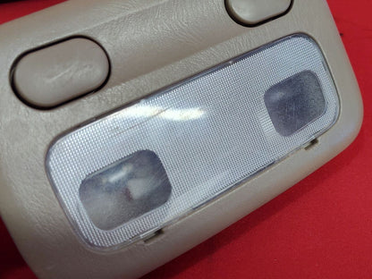 2000 2001 Nissan Maxima Roof Map Sunglass Console Dome Light SET Beige