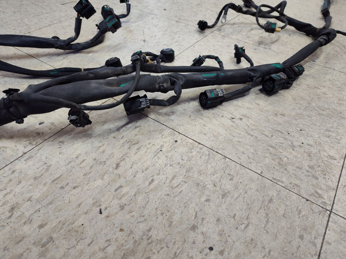 2013-2015 Mercedes C300 C350 Sport 3.5L Auto V6 Engine BLOCK Wiring Harness
