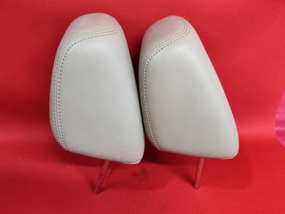2011-2014 Chrysler 300 Front Left Right Seat Headrest Tan Frost Beige Leather