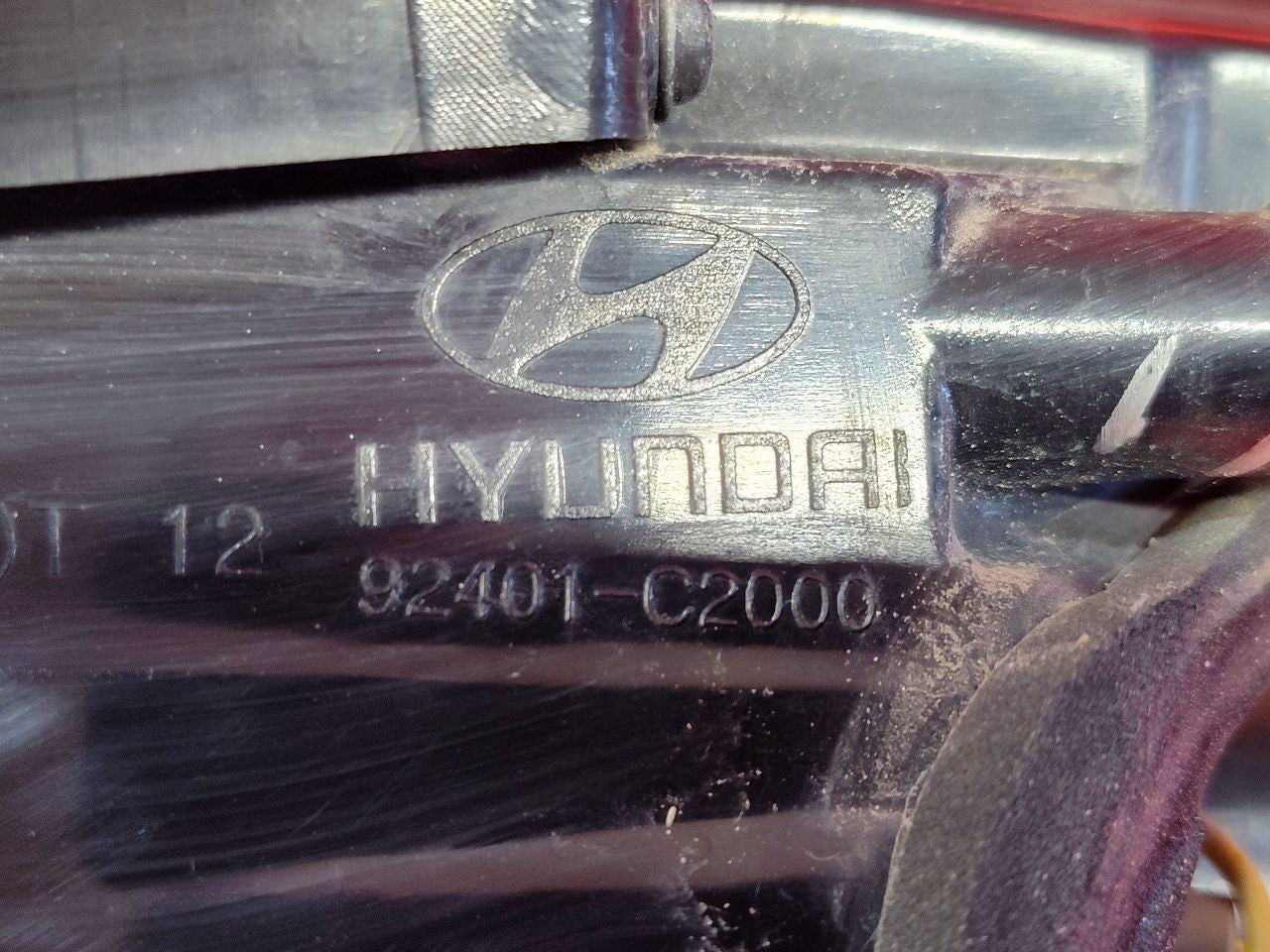 2015-2017 Hyundai Sonata GDI LEFT DRIVER Outer Quarter Tail Light Lamp Halogen